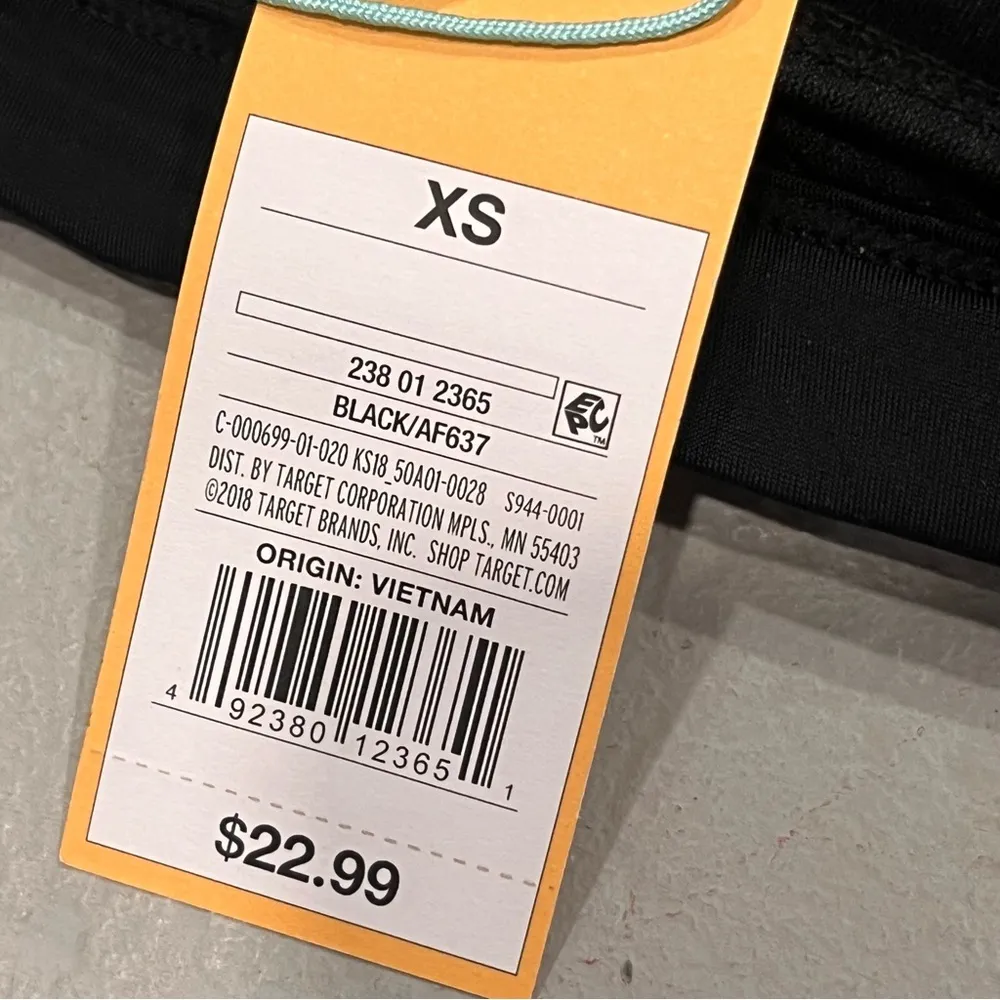 NEW Kona Sol Black Ruffle Keyhole Bikini Top size XS - Image 8