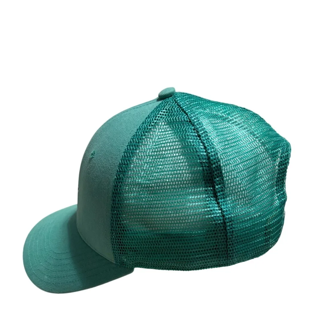 Vineyard Vines Trucker Hat Snap Back Adjustable One-Size Seafoam Green Cap - Image 2