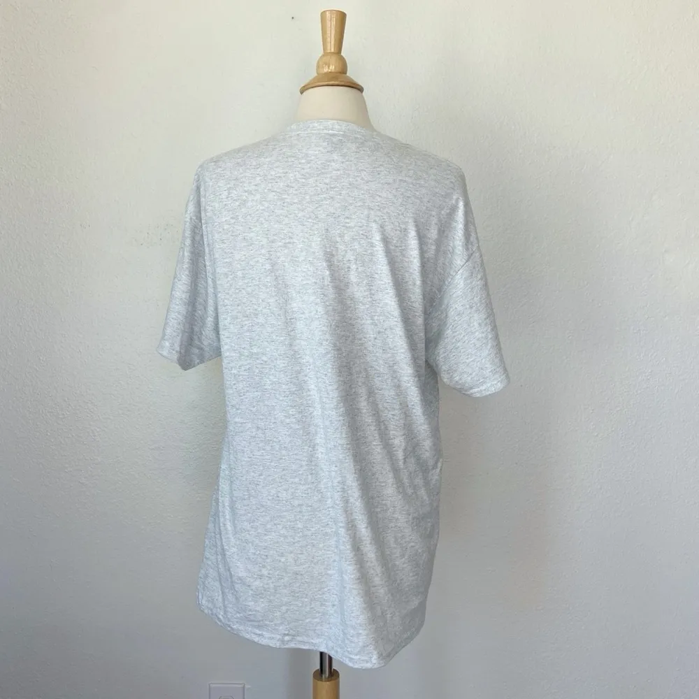 Light Grey Stranger Things Graphic Short Sleeve Crew Neck T-Shirt - Image 2