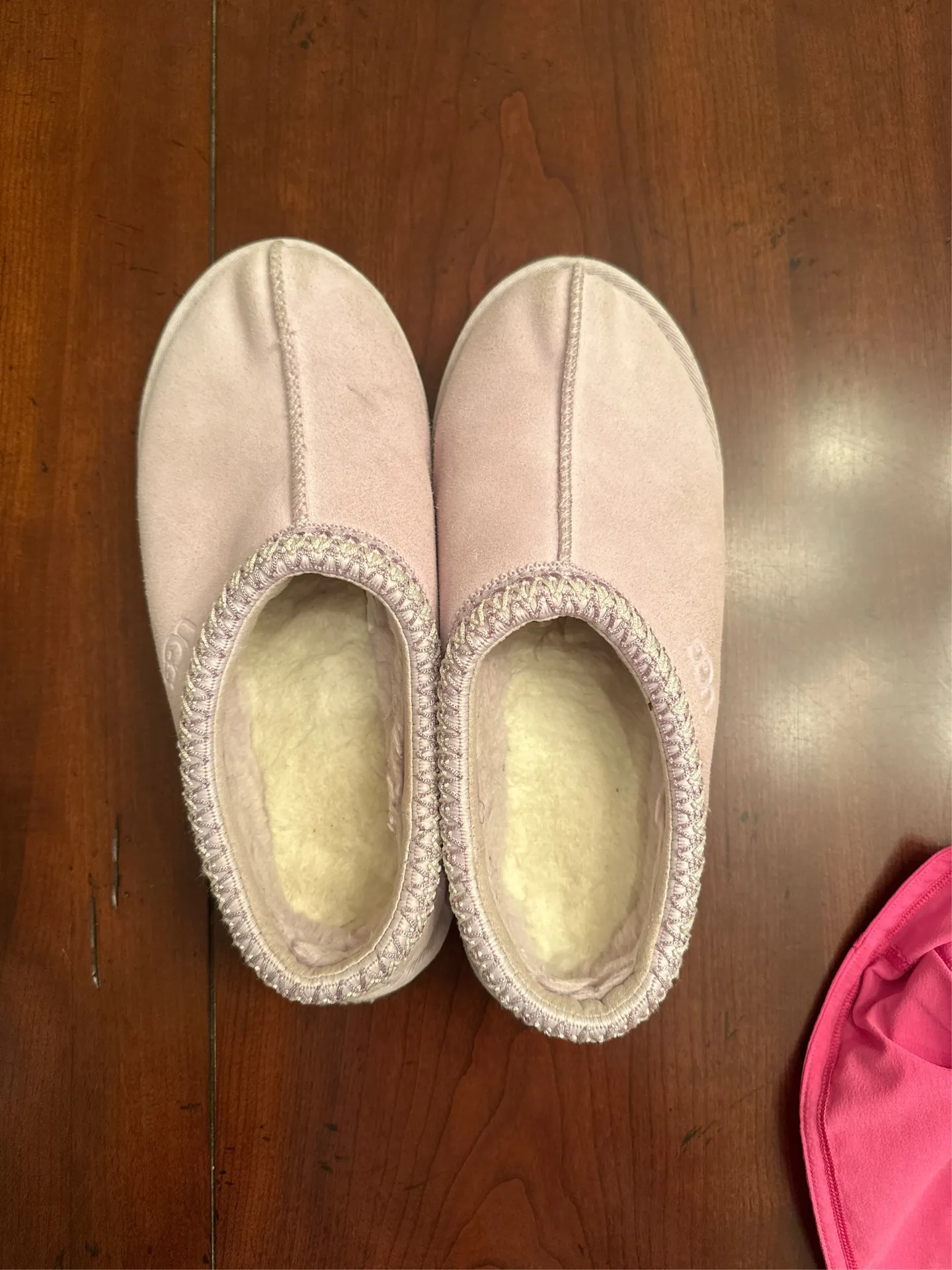 Light Purple UGG Tasman Slippers - Image 3