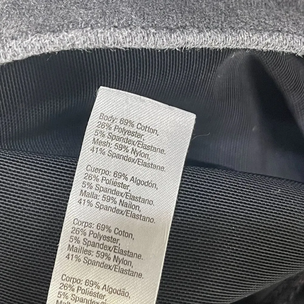 SPANX Womens Stretch Twill Ankle Cargo Pant Legging Washed Black Size M Medium - Image 6