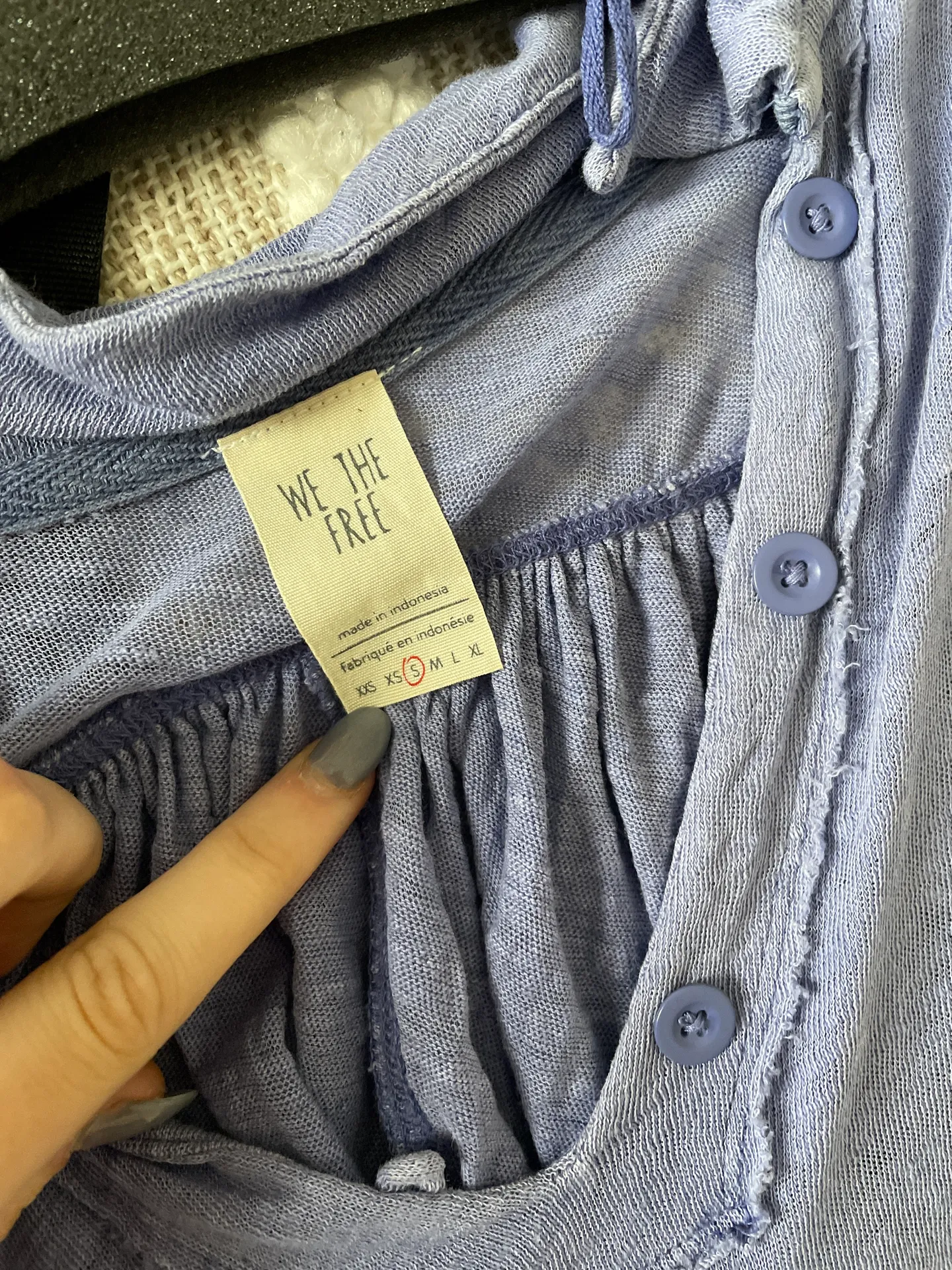 Free People Cropped Long Sleeve - Image 3