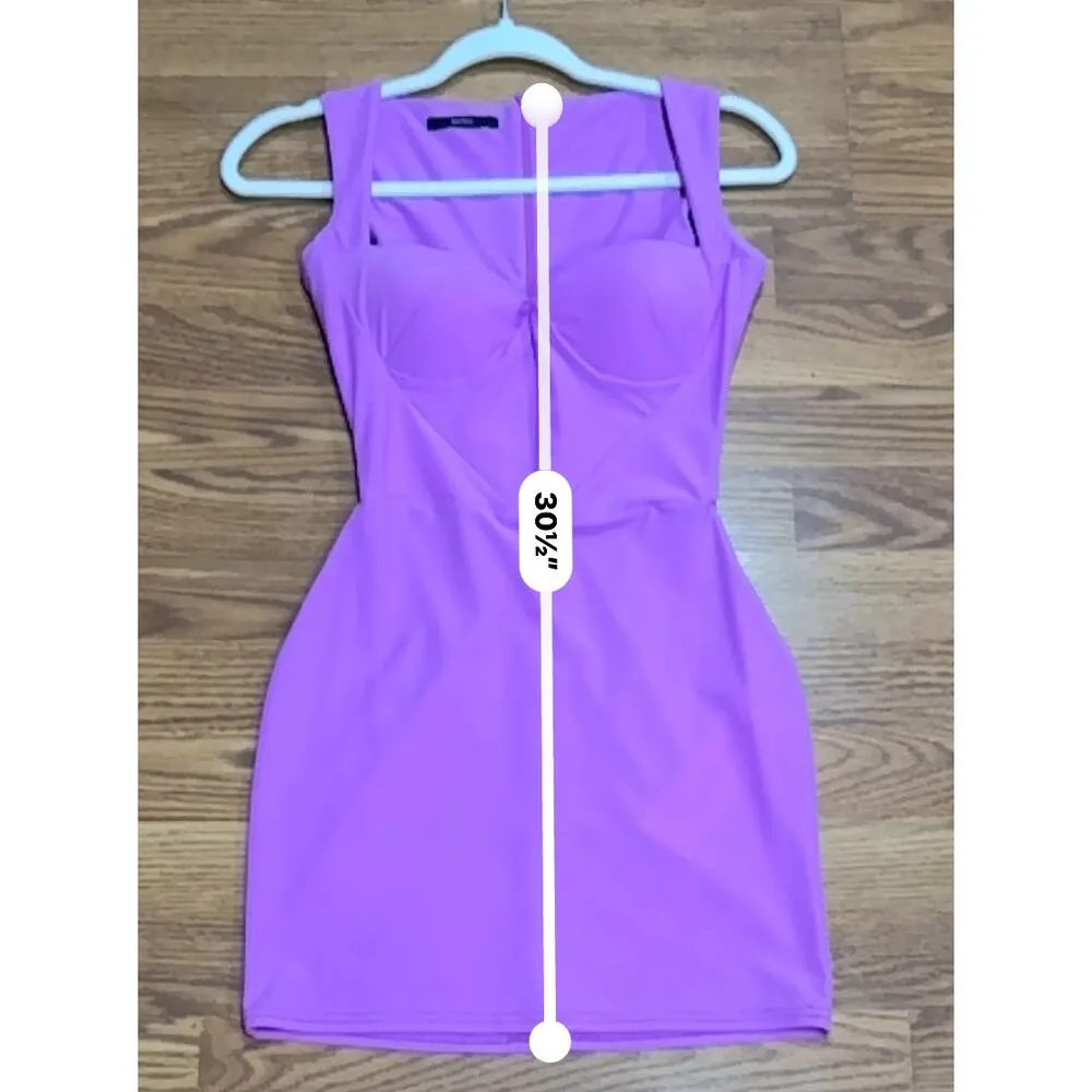 ALEX PERRY Halsey Sweetheart pencil Mini Dress in orchid AU 12 / US 8 Pink - Image 8