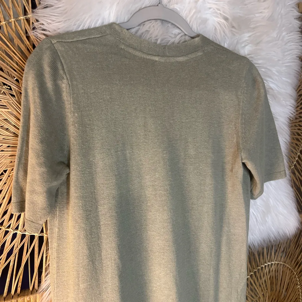 J. Jill NWT Women’s Sage Green Button - Image 10