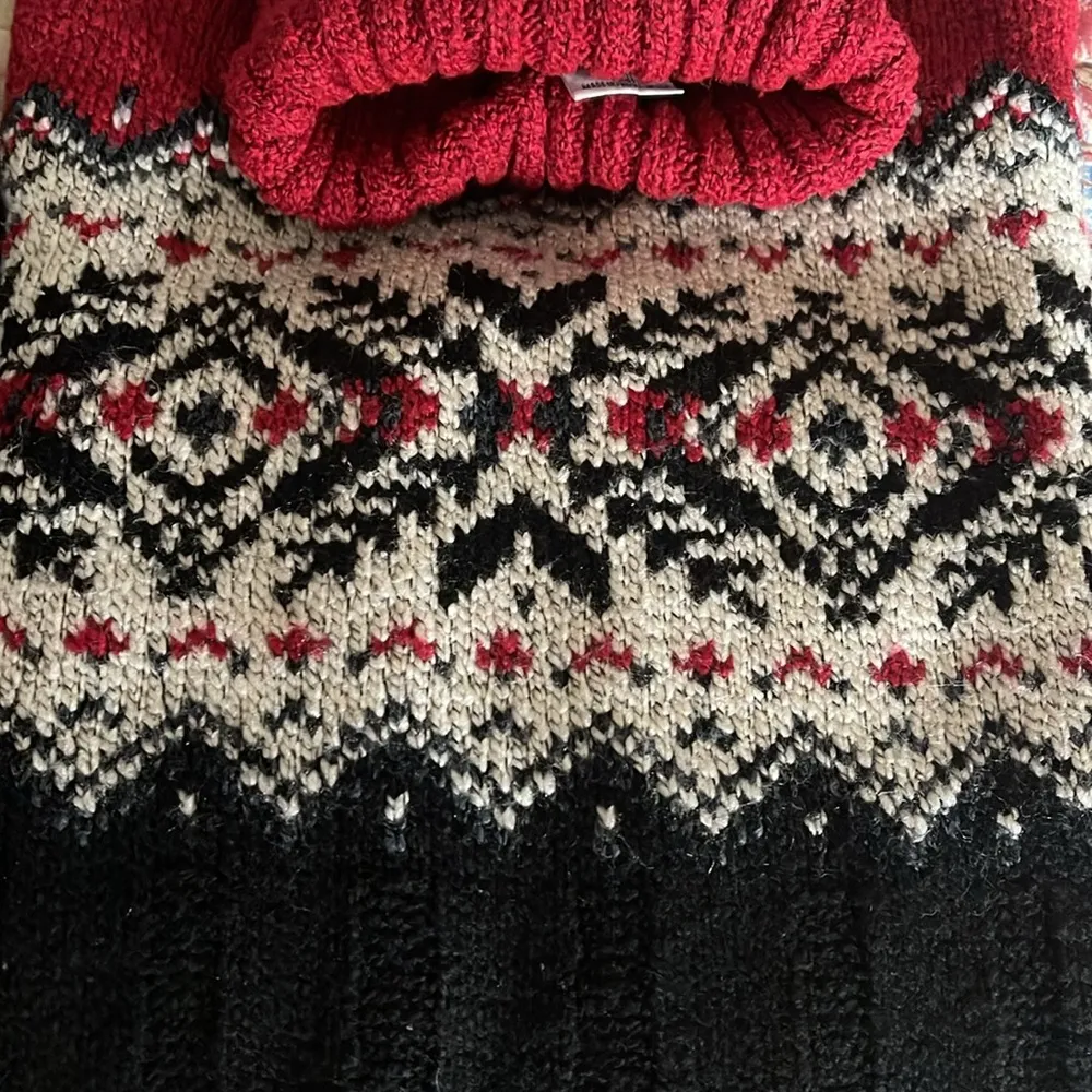 Kathy Ireland Women’s Turtleneck Ski Sweater Size Medium - Image 6