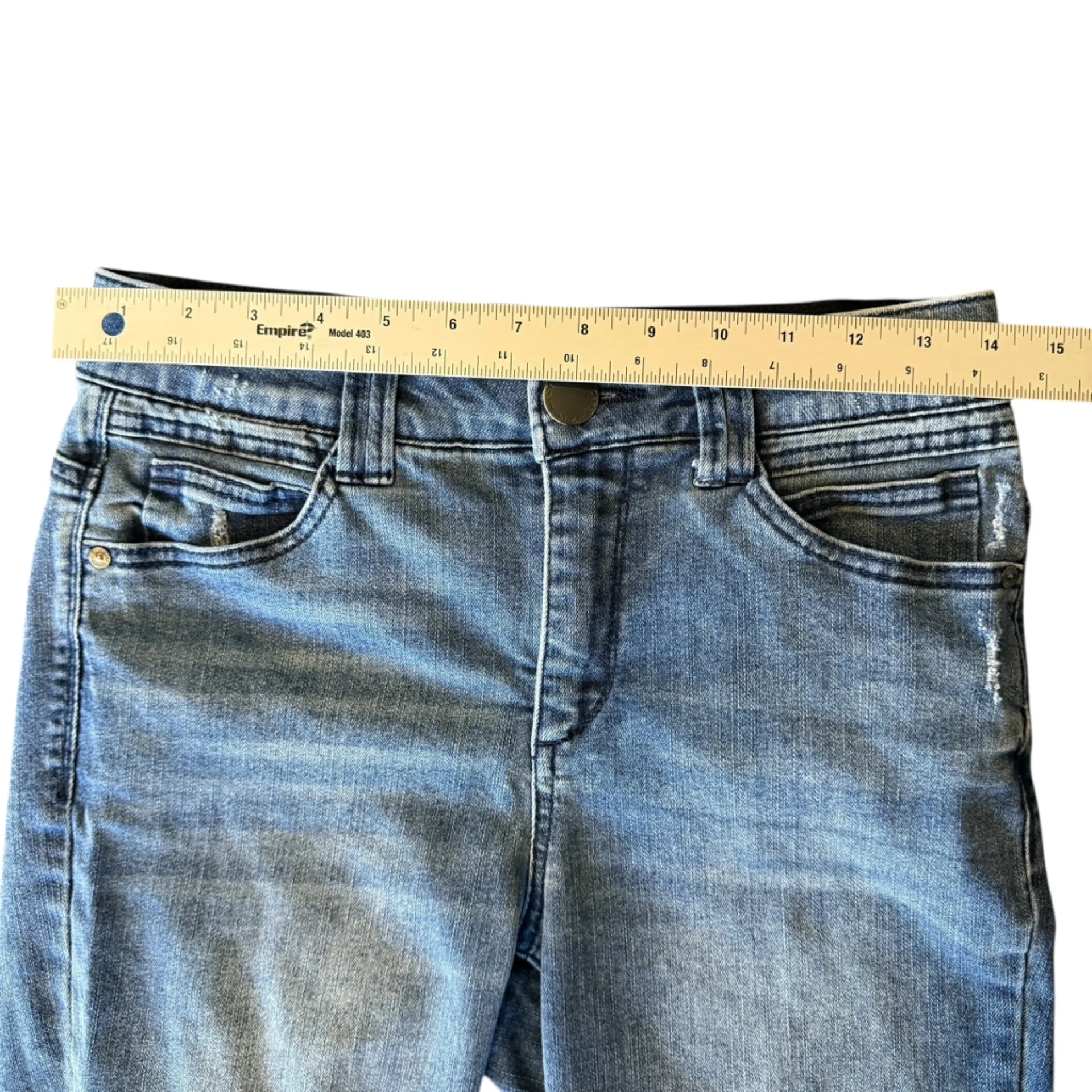 Democracy Ab Technology Skinny Jeans Women’s Size 6 Medium Wash Stretch Denim - Image 10