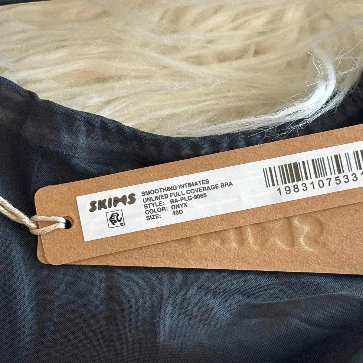 Skims Smoothing Intimates Unlined Full Coverage Bra Onyx Size 40D - Image 8