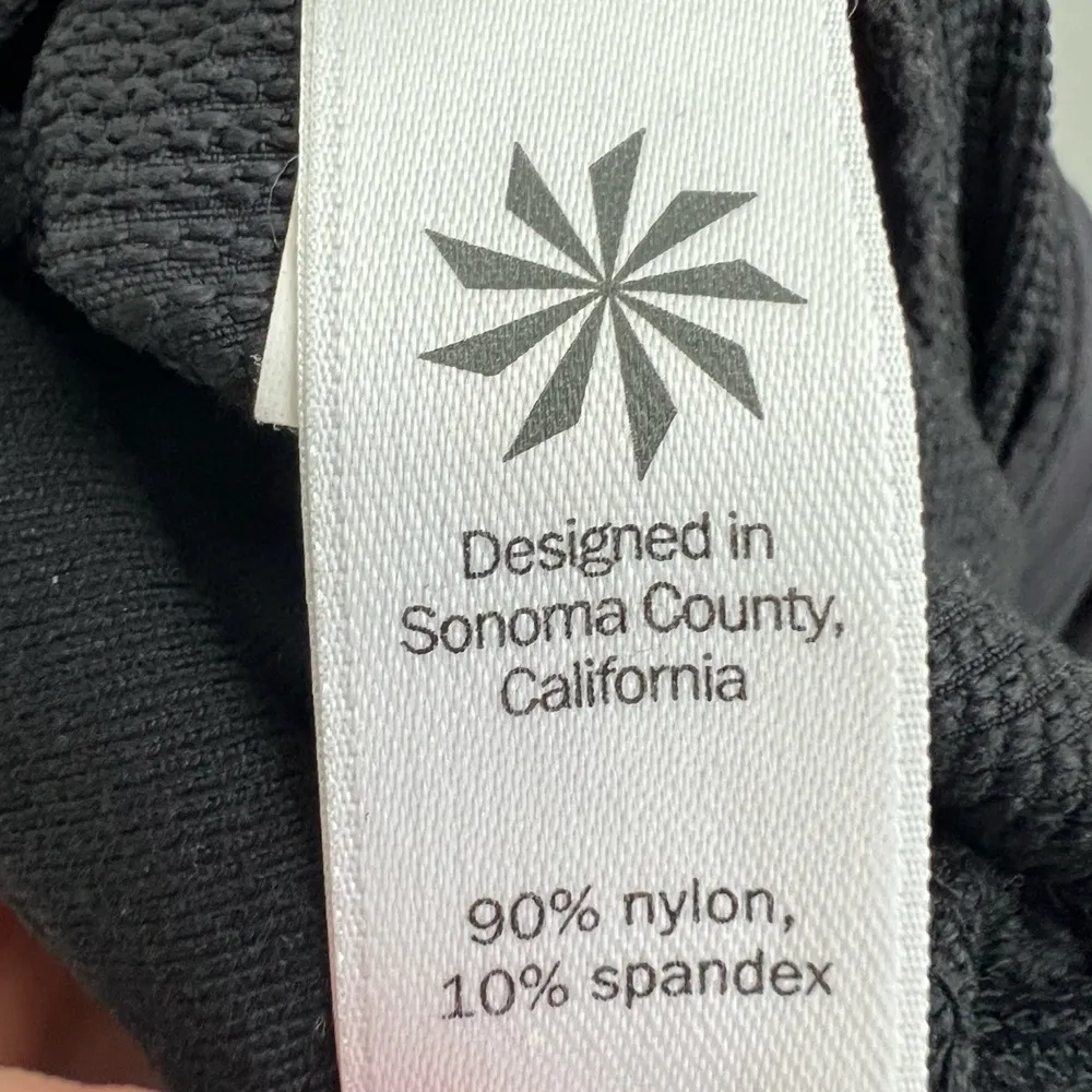 Athleta Hiking Black Wander Skinny Pants Ankle Zip Size 6 Black Womens NWOT - Image 12