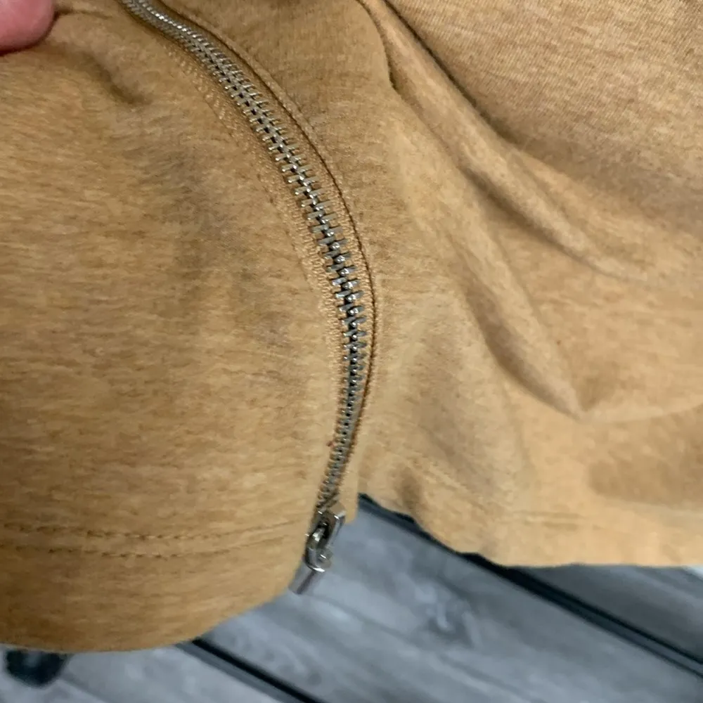 H by Halston Stretchy Sweatshirt Material Dress with Zipper Accents Size XS - Image 3