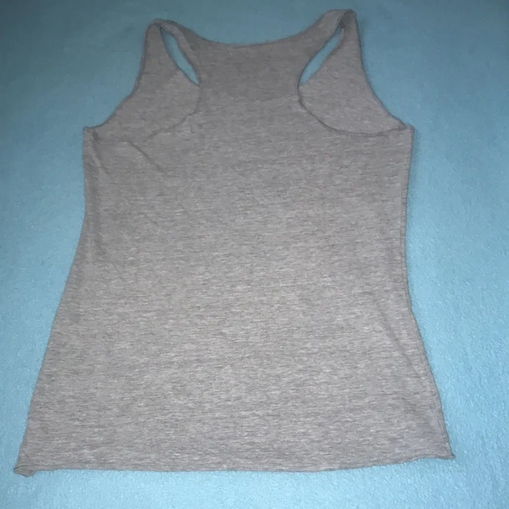 DISNEY STITCH tank top “I Woke Up Like This” racer back style graphic size S - Image 2