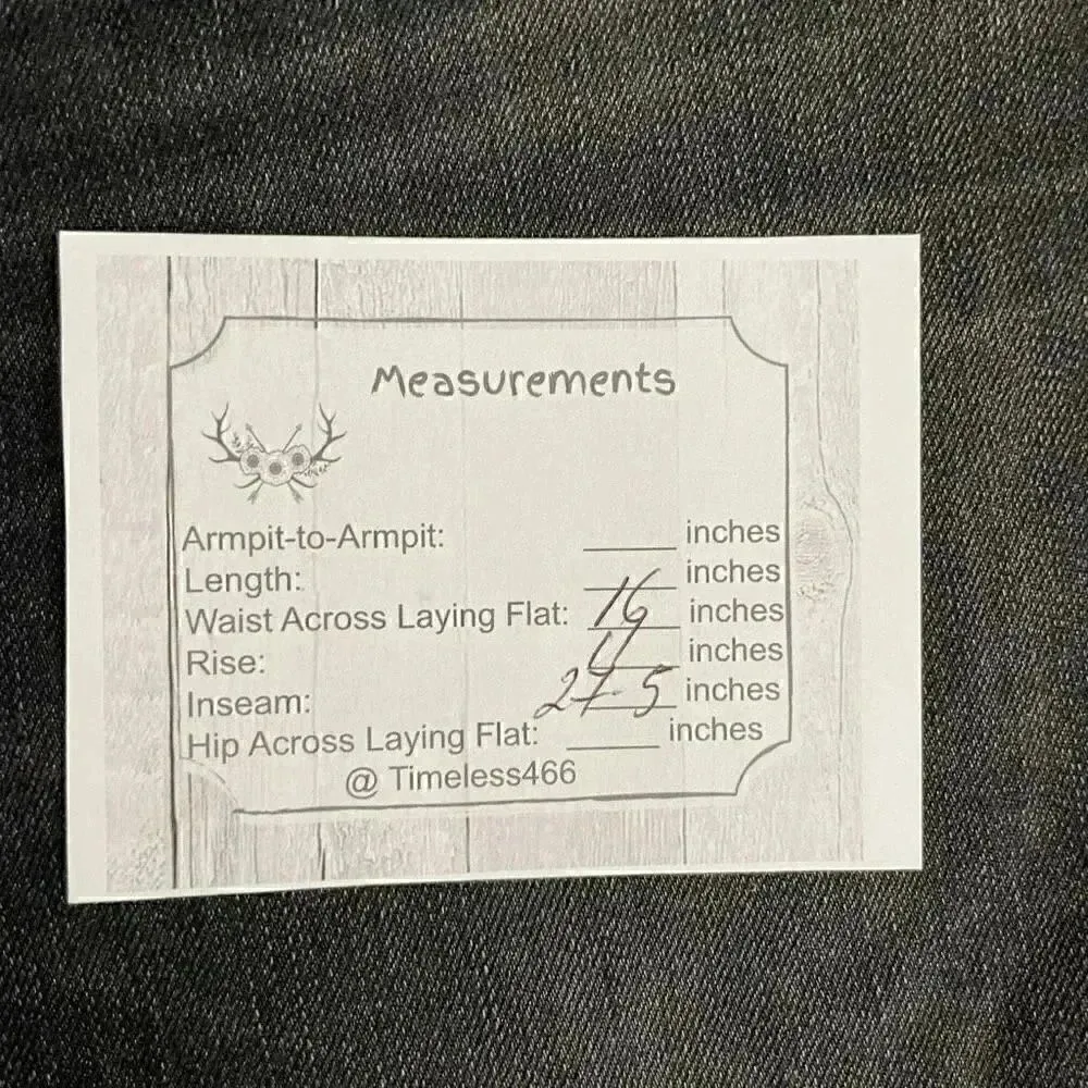 Citizens of Humanity Rocket Crop High Rise Skinny Black Denim Jeans SZ 25 # 1040 - Image 12