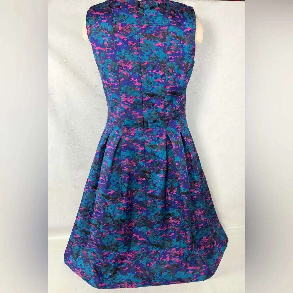 Leslie‎ Fay Womens Size 4  Evening Dress Sparkly Beaded Cocktail Fit and Flare - Image 6