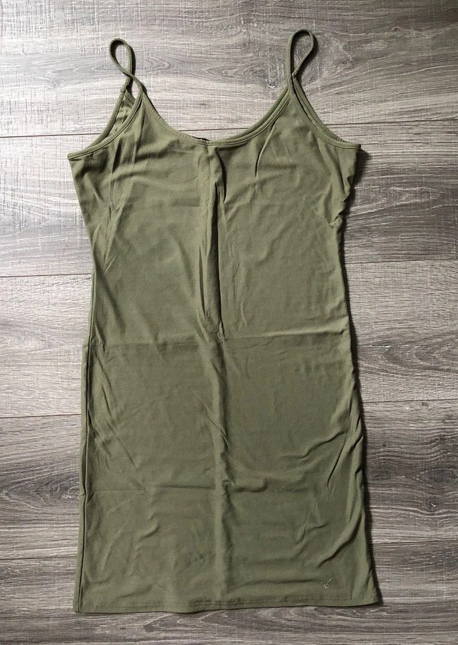 Hype Green Casual Dress Size M - Image 2