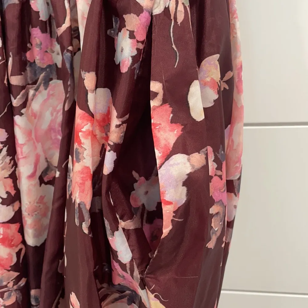 LOVESHACKFANCY Ida Maxi Dress in Oxblood Size 4 - Image 12