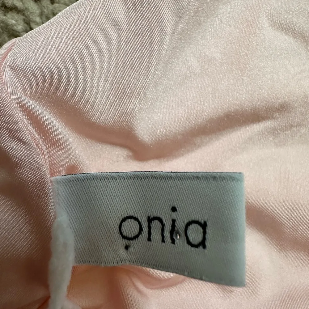 Onia Pink and Blue Palm Print One Piece Swimsuit - Image 12