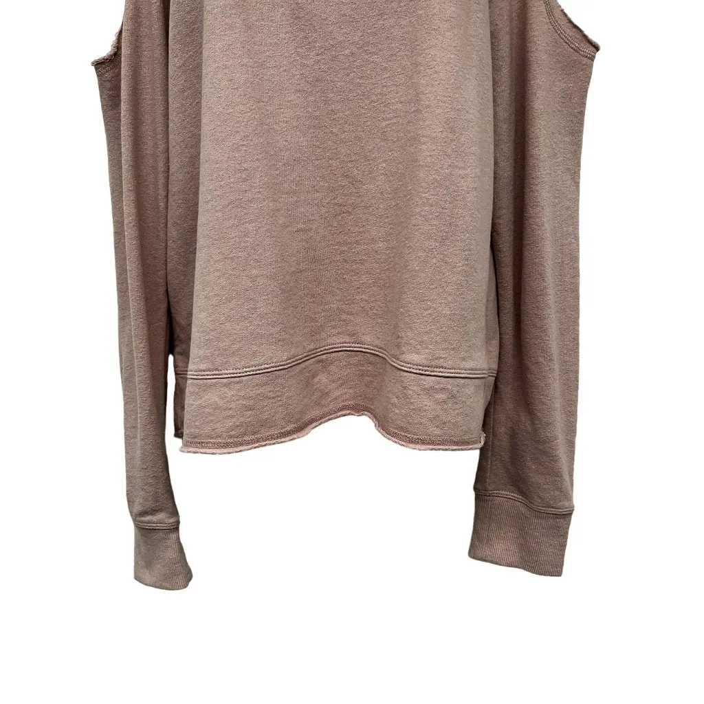 Victoria's Secret Sport VSX Cold Shoulder Sweatshirt Long Sleeve Athleisure Top - Image 5