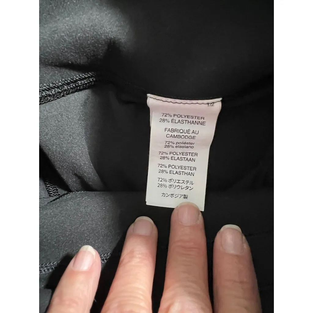 Vuori Womens XS Black Drawstring High-Waist Daily Split Leggings - Image 7