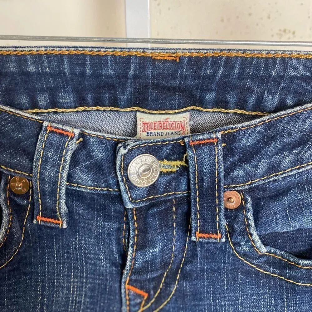 #321 TRUE RELIGION Straight Jeans - Image 8