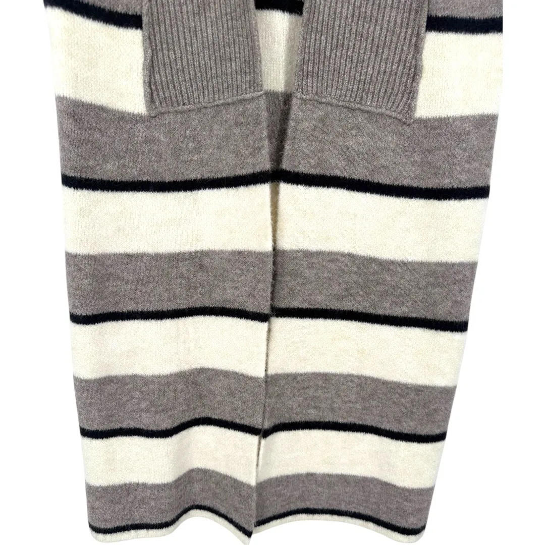 Anthropologie Pencey Striped Sleeveless Open Front Cardigan Sweater Vest Size XS - Image 10