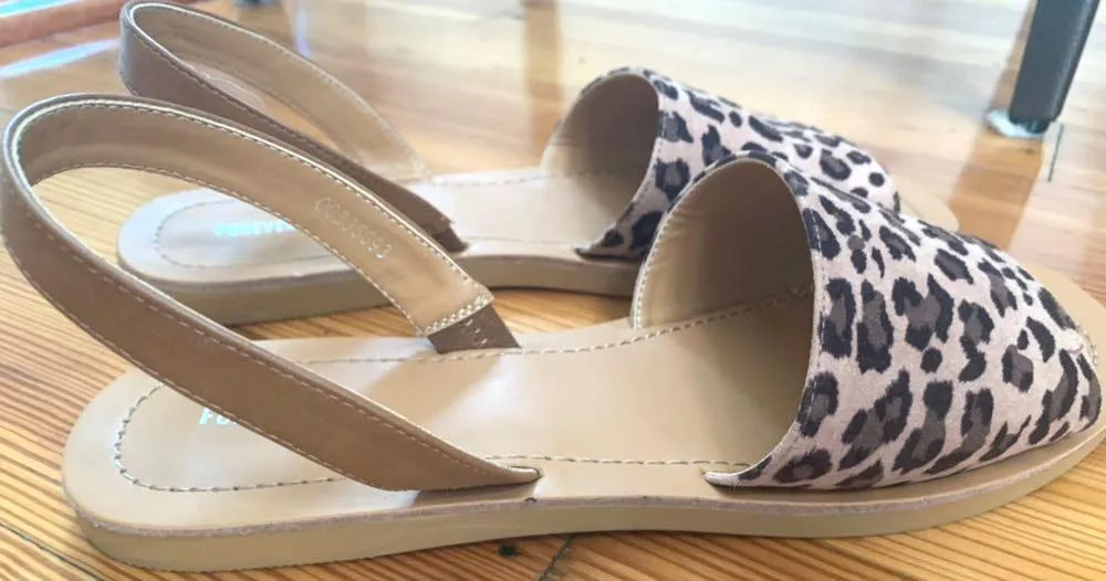 Forever 21 Leopard Print Sandals - Image 2