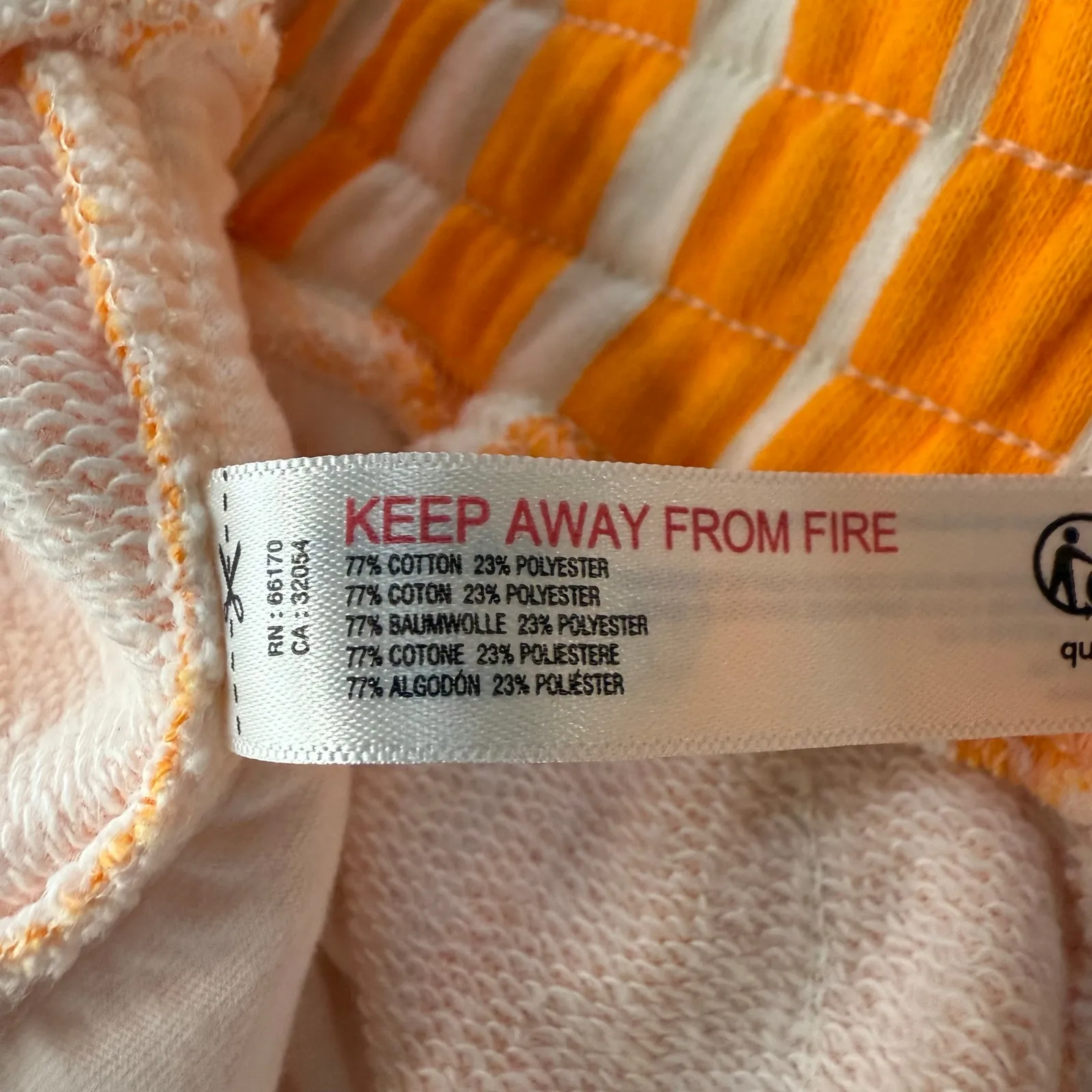 Free People shorts striped sweat jogger activewear Movement cotton blend Medium - Image 7