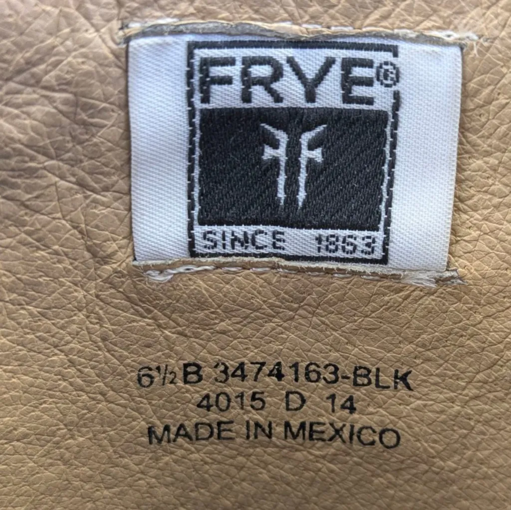 Frye Molly Gore Tall Boots GUC Size 6.5B     S3802 - Image 13