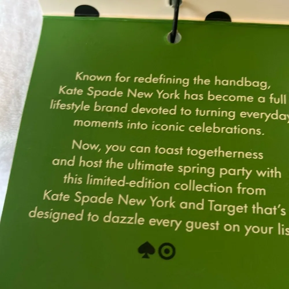 Kate Spade x Target: Green& White Striped Wallet - Image 3