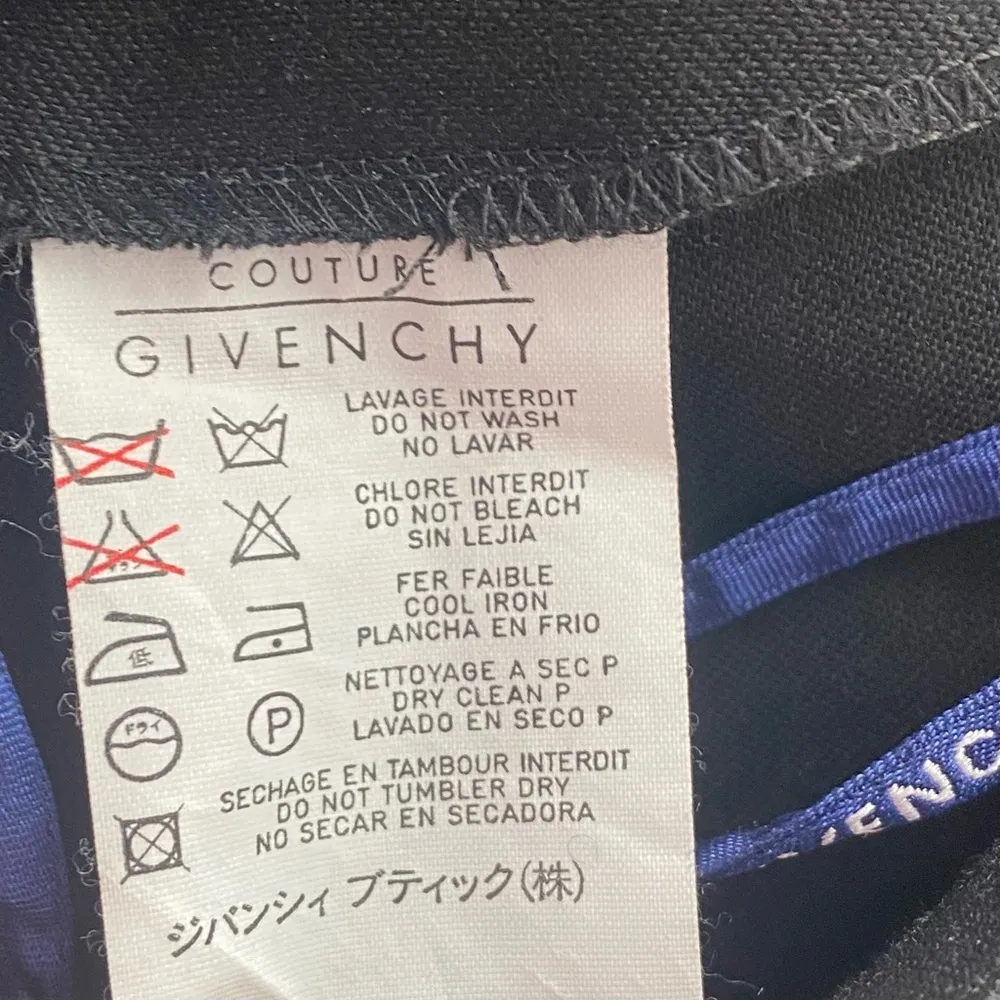 Givenchy Paris Wool Split‎ Hem Pants - Image 4