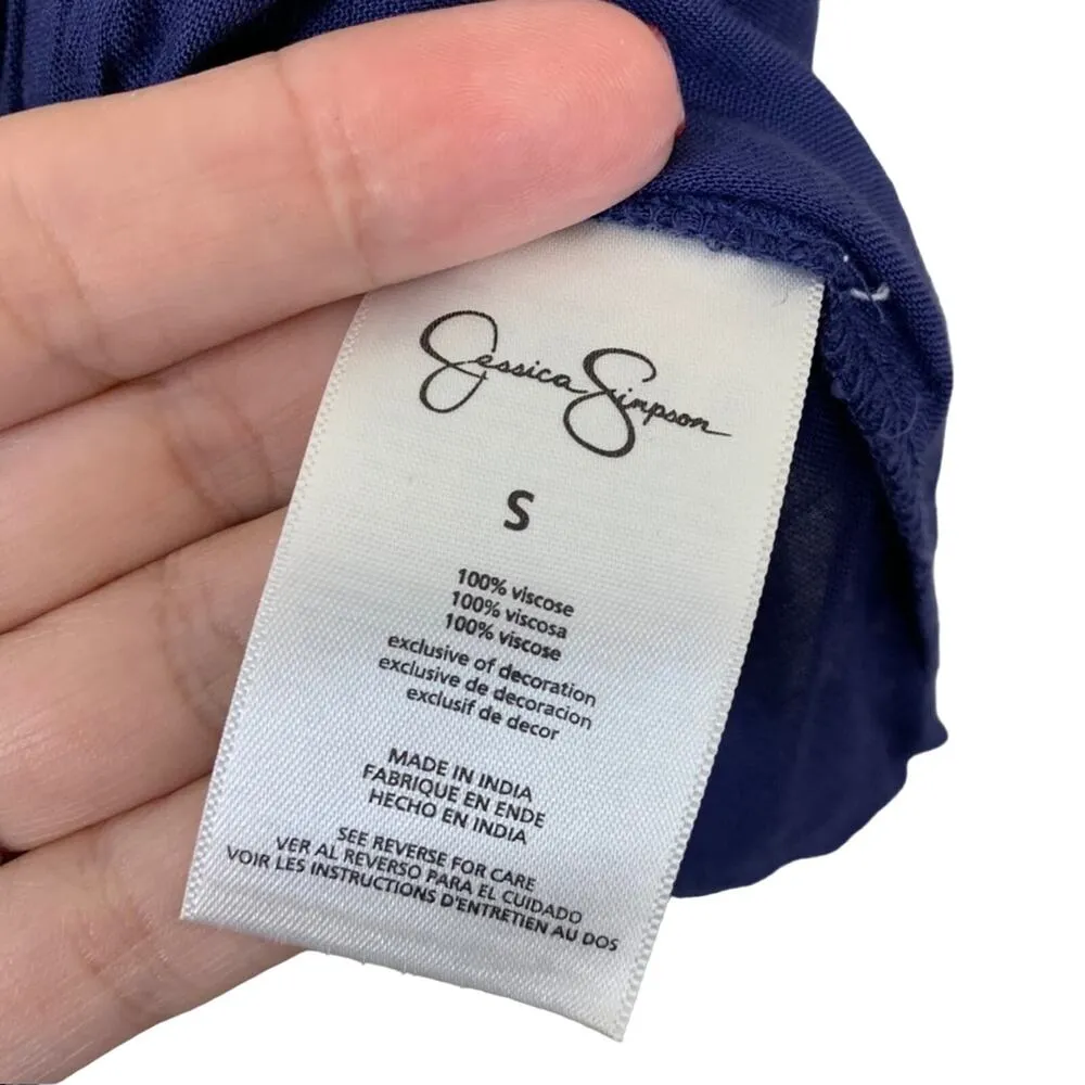 Jessica Simpson Ceri Lace-Up Braided Rope Tank Boho Top - Image 6