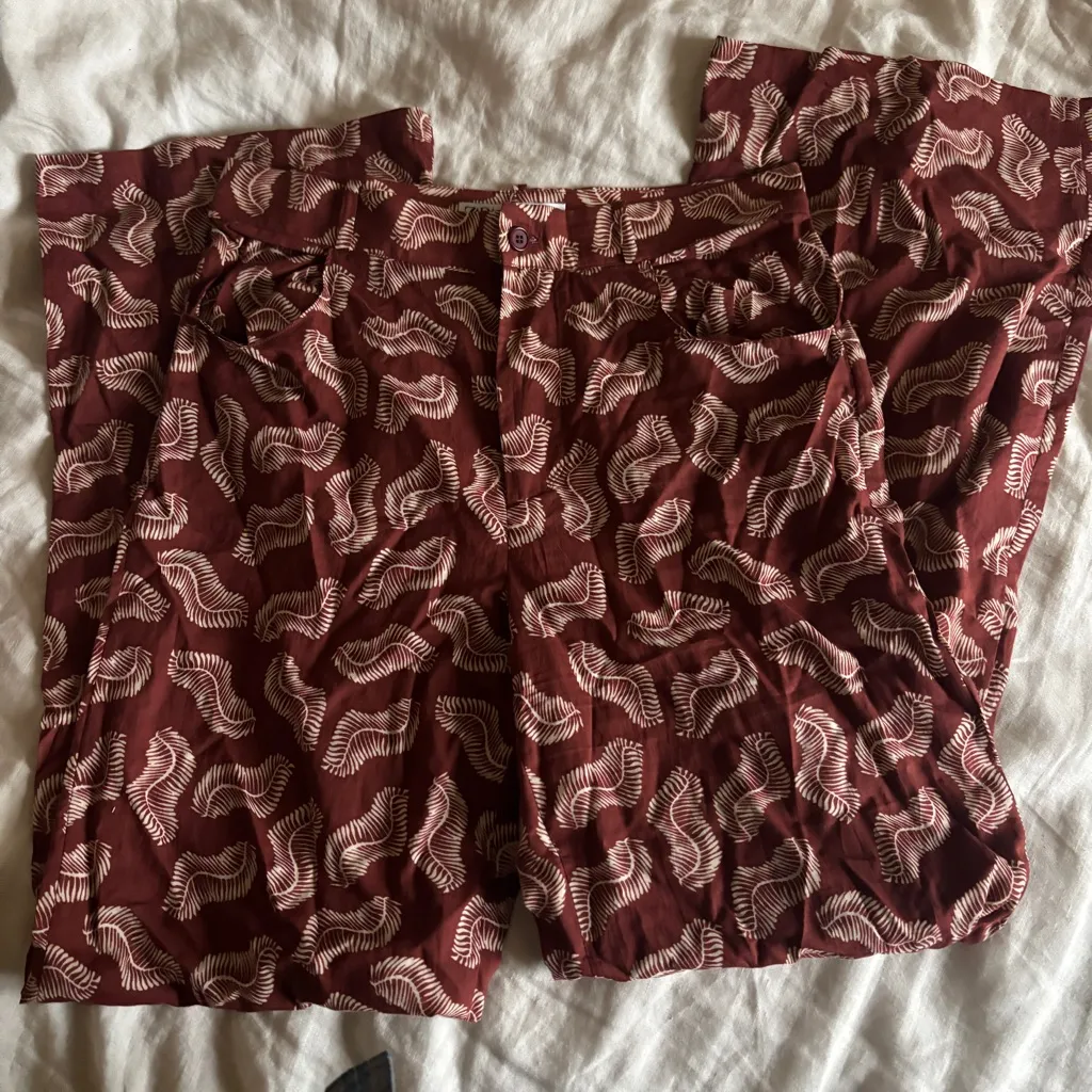 Zara Terracotta Jasmine Pant Size medium - Image 9