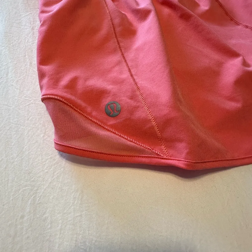 Lululemon  Women's Hotty Hot High-Rise Lined Shorts - Raspberry Cream - Image 6