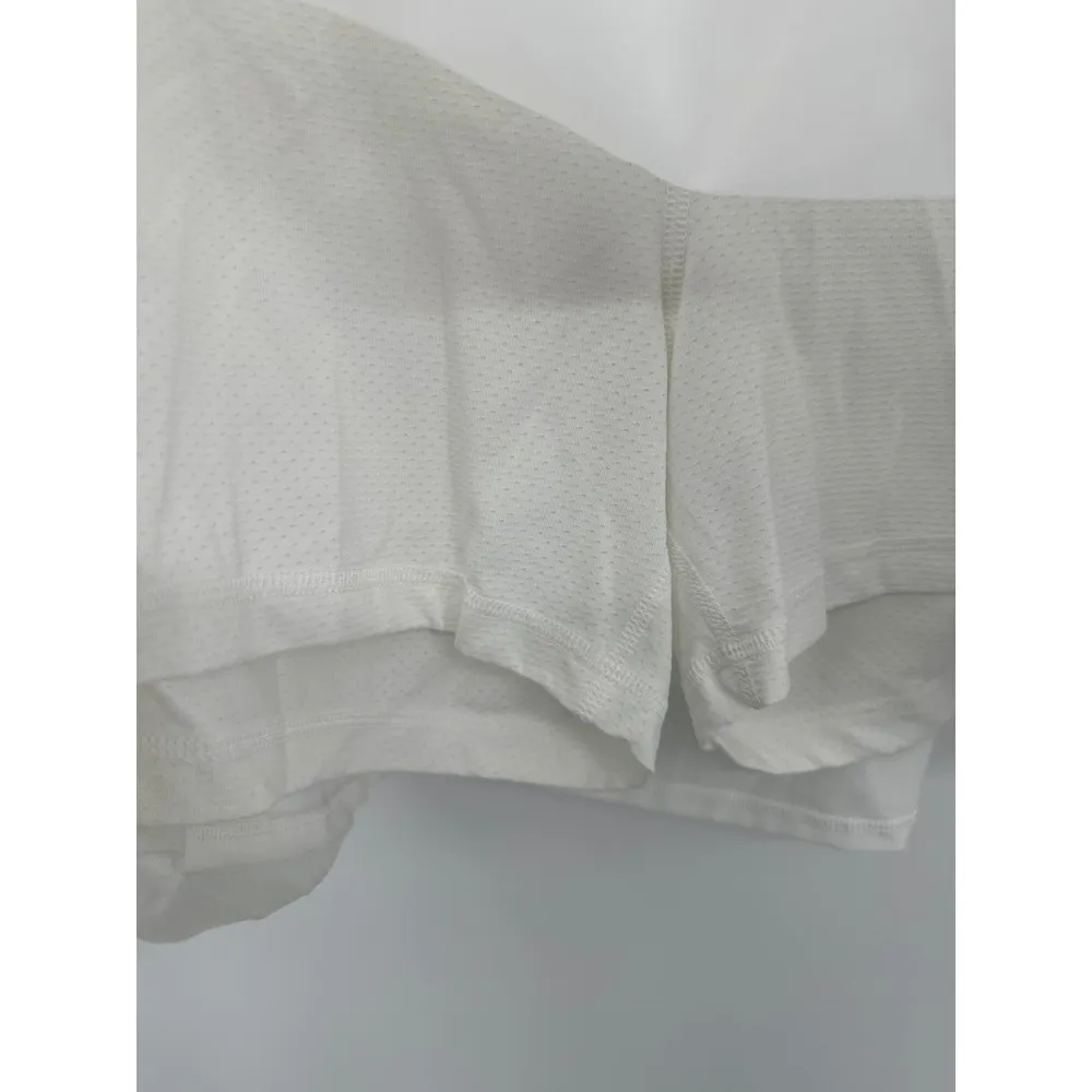 Calia Skirt Women XXL White Tulip Hem Built In Shorts Mini Skort Mid Rise - Image 6