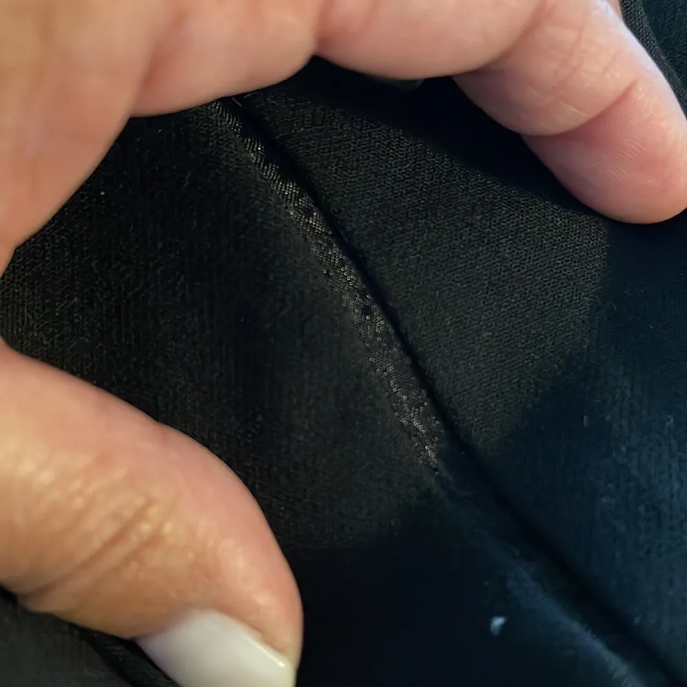 MNG by Mango Black Trouser Pants Straight Leg Size XS GUC #3266 - Image 7