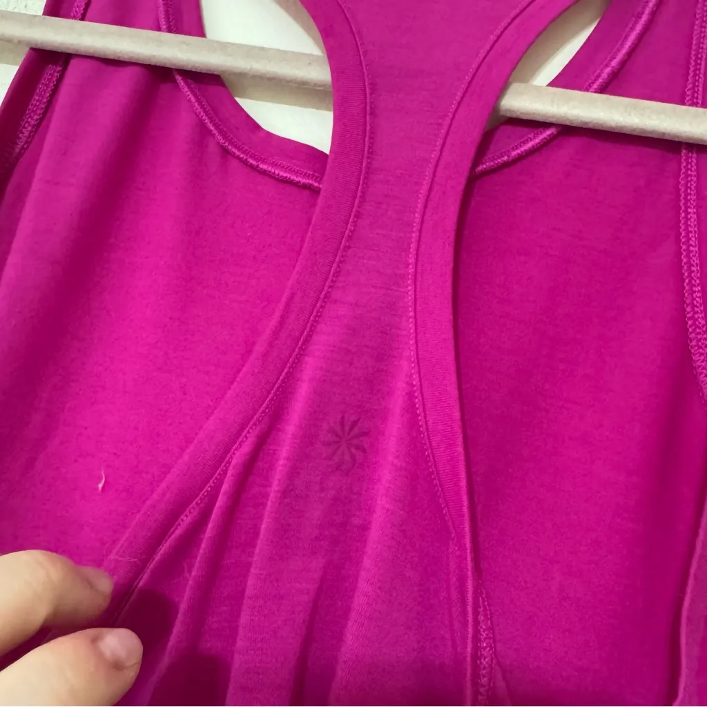 Athleta  Magenta Racerback Tank Top - Image 3