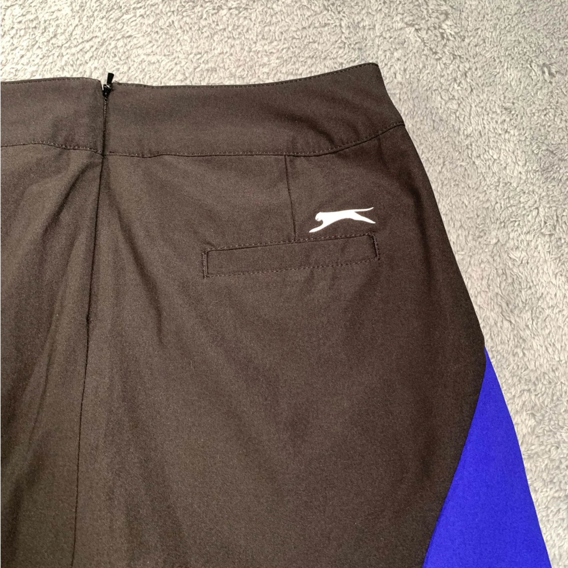 Slazenger Black and Blue golf skort - Image 8