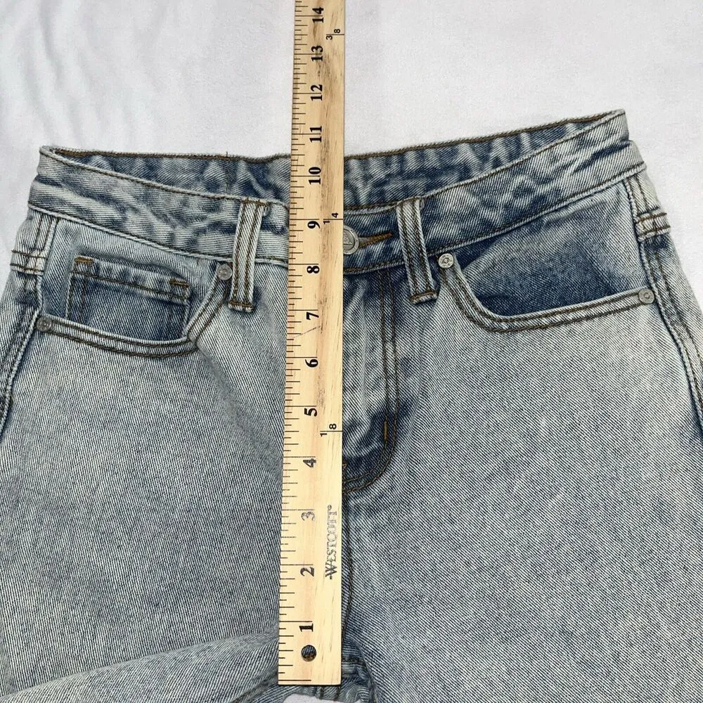 UNIF Size 24 Jeans Retro Old School Heavy Denim Distressed Boyfriend Destroyed - Image 11