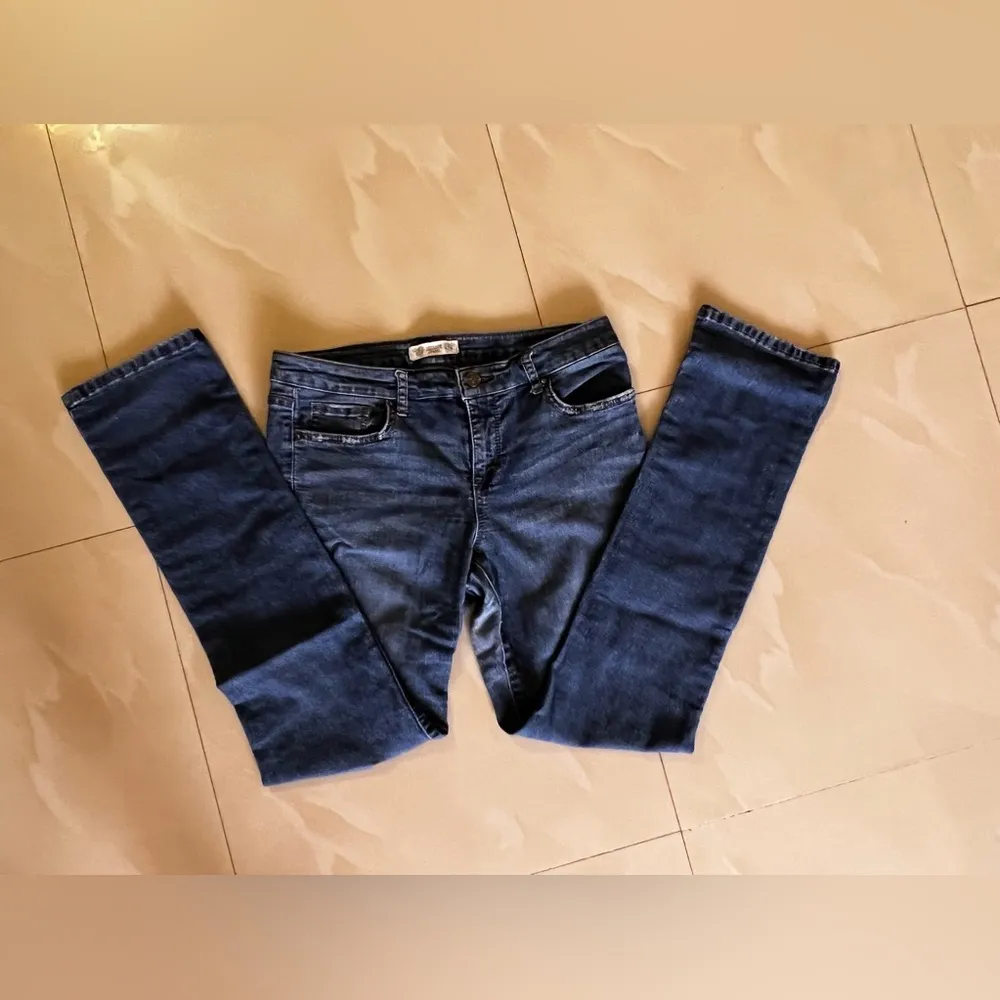 Vintage America Blues Jeans 8/29 cotton‎ spandex straight 5 pockets blue Size undefined - Image 3