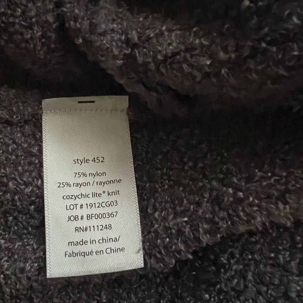 Barefoot Dreams CozyChic Lite open front cardigan. Size M. - Image 12