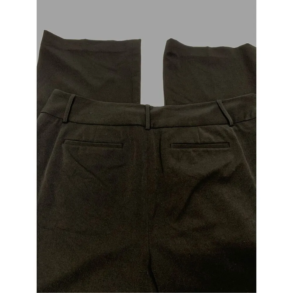 006 Rafaella curvy black flat front boot cut trouser size 16 - Image 6