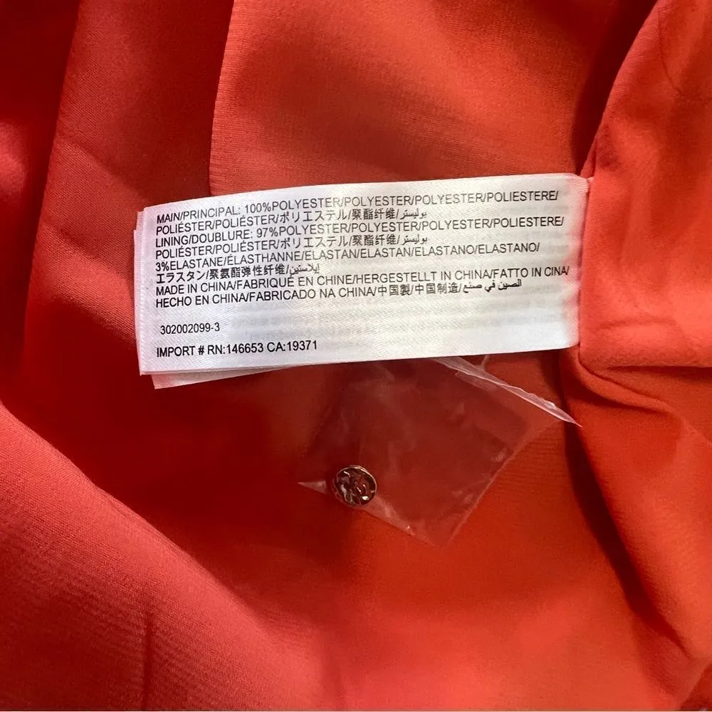 Keepsake the Label Tangerine Floral Puff
Sleeve Mini Dress - Image 11