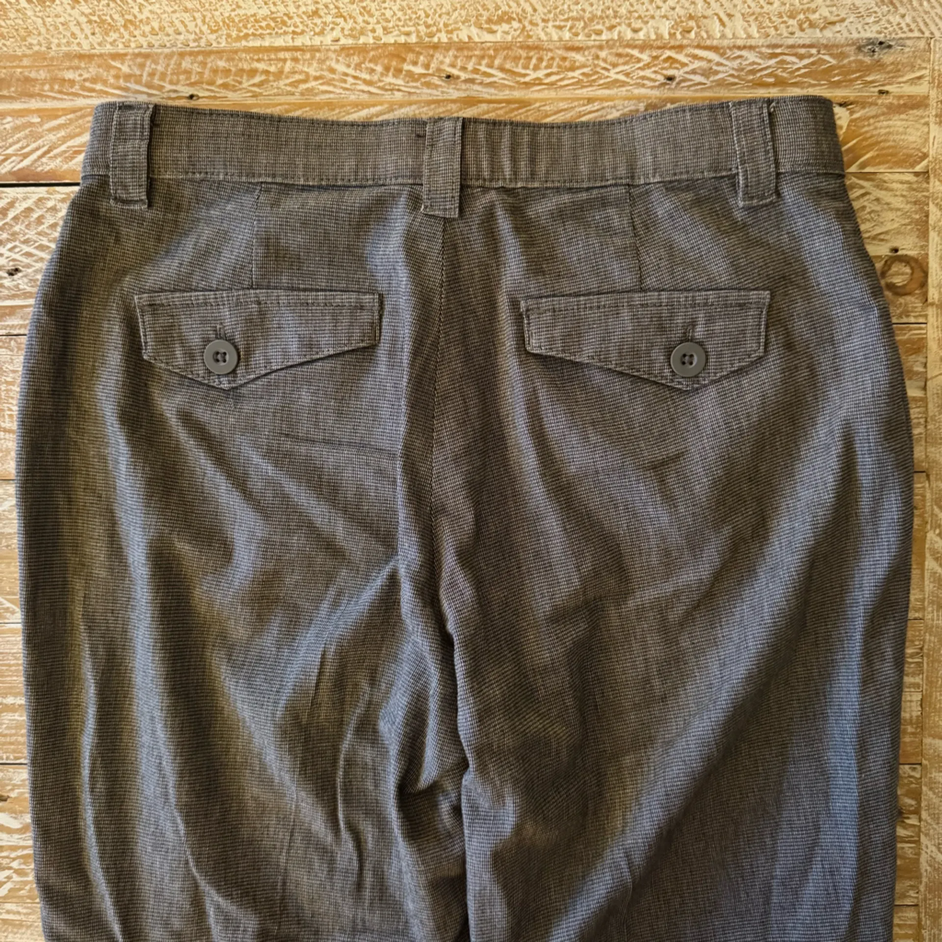 🩶Lee Women’s Comfort Waistband Dress Pants Gray Straight Leg🩶 ~8 Medium - Image 4