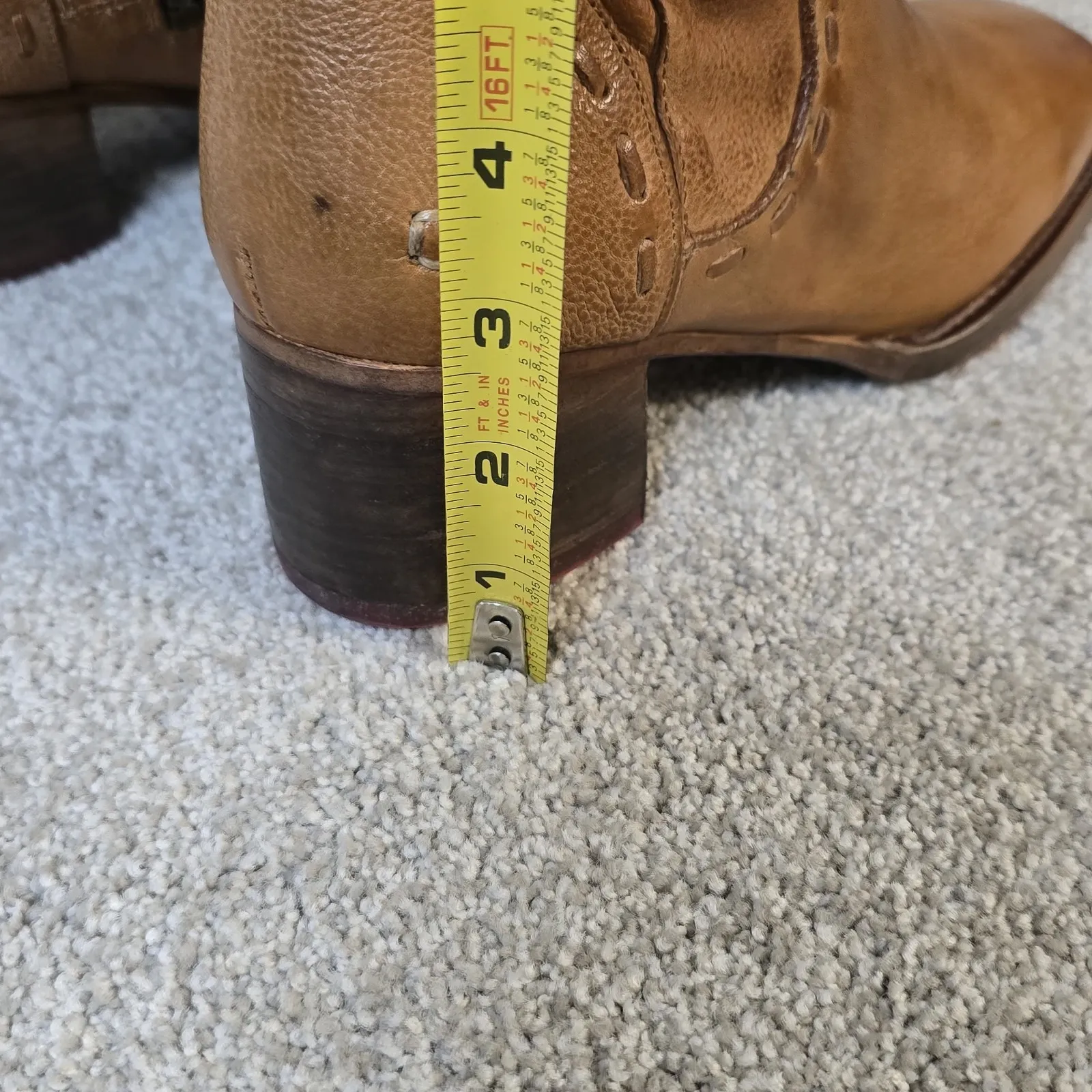 BED|STU Women's Leilani Tall Leather Boots Lace - Image 12