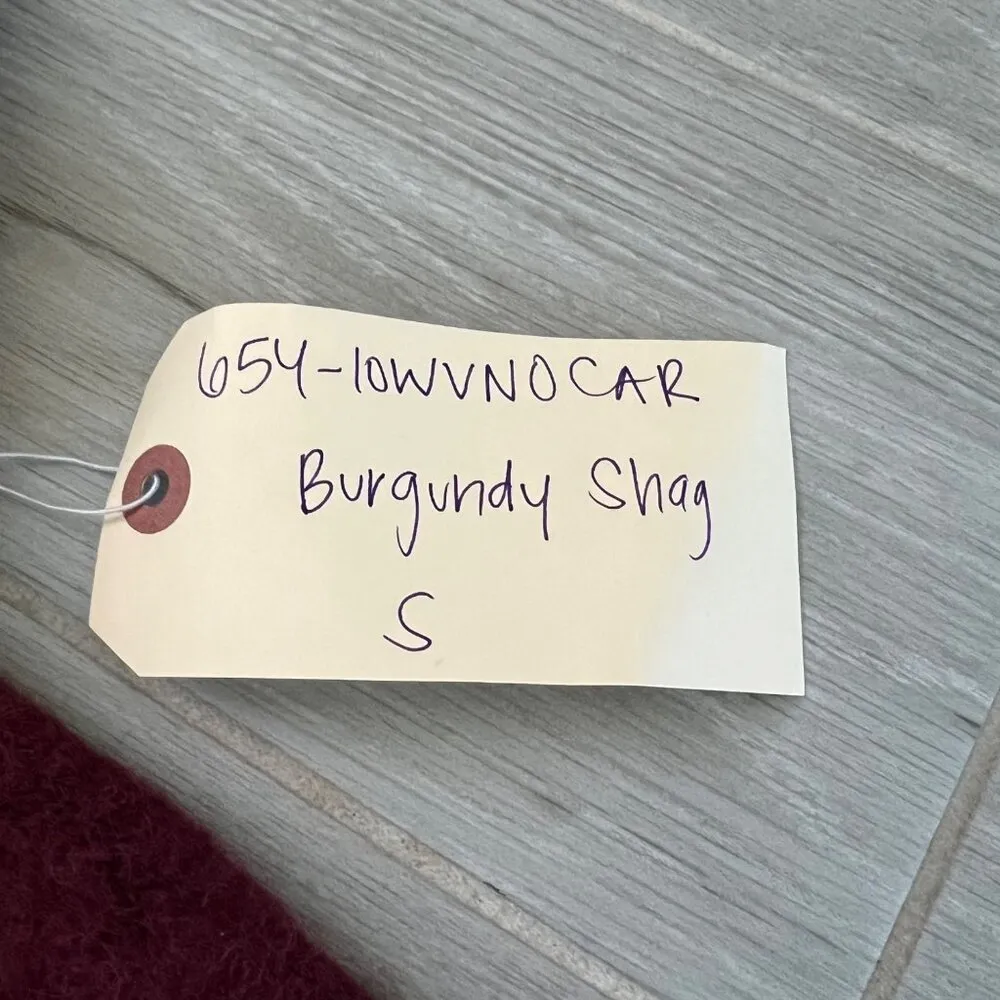 $550 NEW RE/DONE ALPACA BLEND BURGUNDY CARDIGAN SWEATER S - Image 5