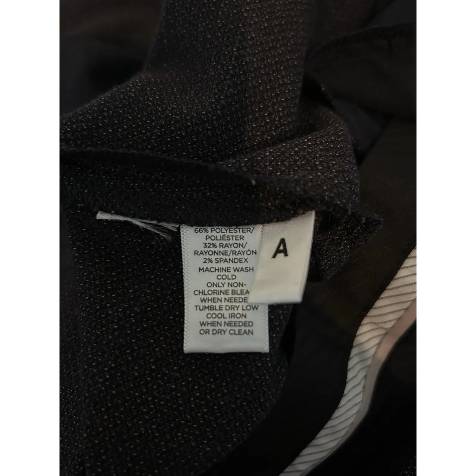 Ann Taylor LOFT Julie Trouser Pants Women's Size 10 Dark Gray Flat Front Dressy - Image 8