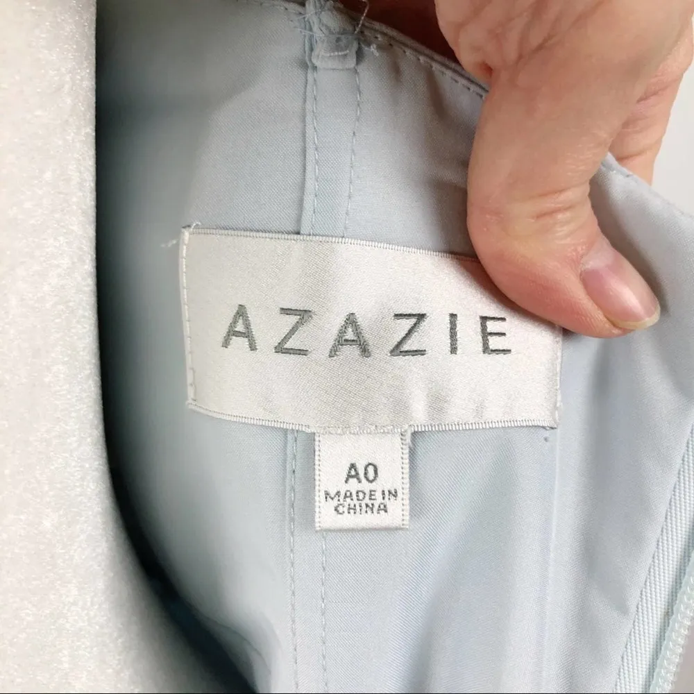 Azazie Kailyn - Bridesmaid Dress - Mist Color Sz 0 - Image 14