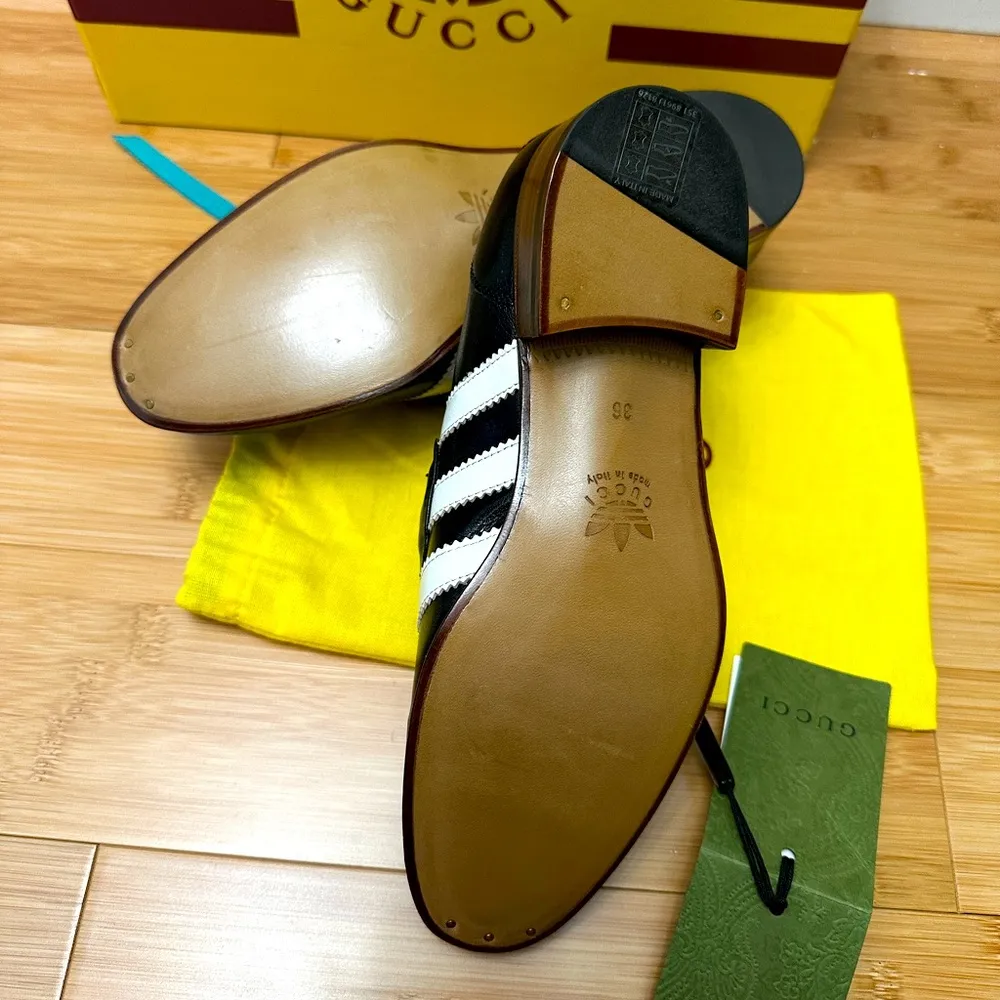 Gucci x Adidas Horsebit Loafers - Image 6
