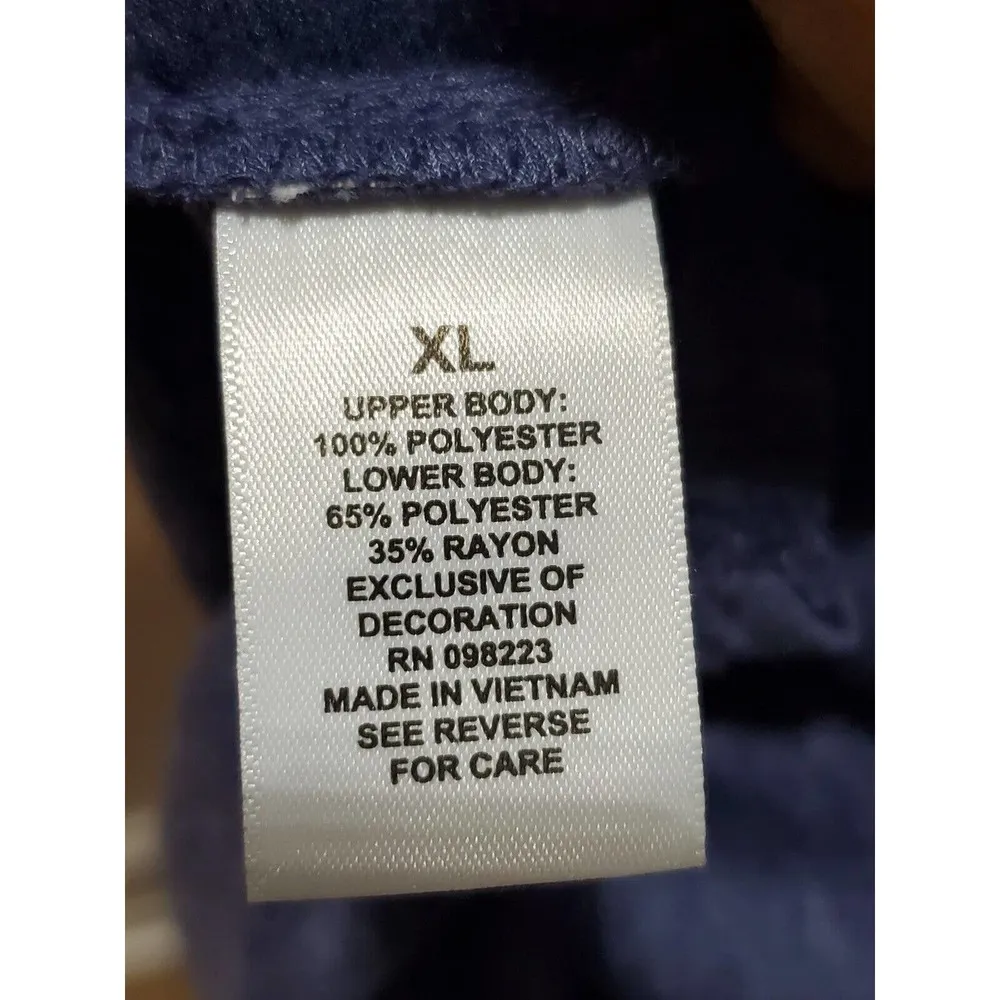 Magellan Women's Blue & White Polyester Scoop Neck Sleeveless Top Blouse Size XL - Image 13