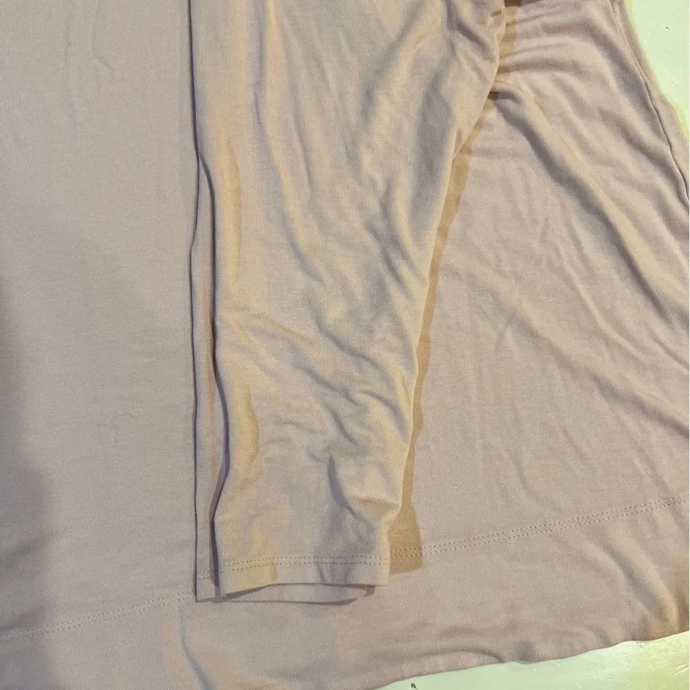 J.Jill Wearever Pink Long‎ Sleeve Flowy Top Size Large Soft Cozy Staple Capsule - Image 7