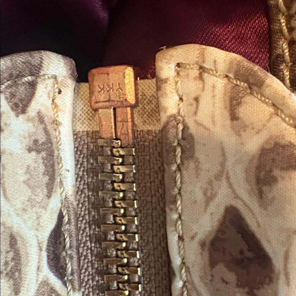 Coach  Madison Python Print Shoulder Bag - Image 8