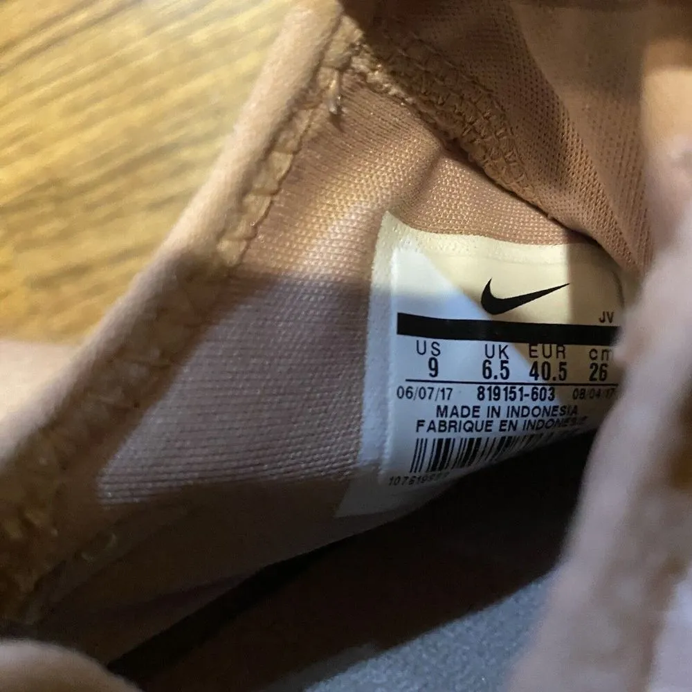 Nike Womens Air Huarache Run Ultra-Particle Pink/Light Bone Size 9 US 819151-603 - Image 9